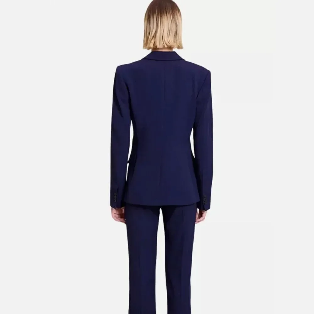 A.L.C. NWT Edie Jacket In French Navy - size 0 ($595) - Picture 4 of 14